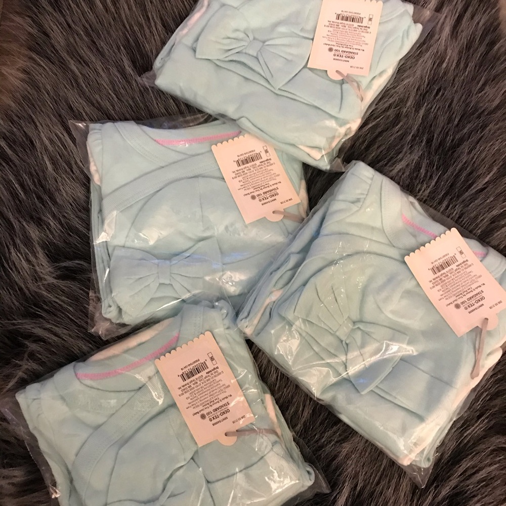 Baby girl newborn set of 3 pieces